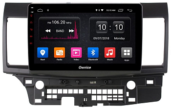 Штатная магнитола Ownice G60 S1632V для Mitsubishi Lancer X (Android 8.1)
