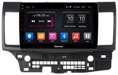Штатная магнитола Ownice G60 S1632V для Mitsubishi Lancer X (Android 8.1)