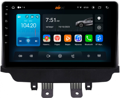 Штатная магнитола Roximo 4G (2K) RX-2409 Mazda 2, Demio 4 2014-2019, CX-3 2015-2023 (Android 13)