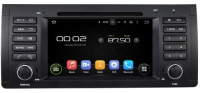 Штатное головное устройство для BMW X5 2000-2006 (E53), 5-я серия 1996-2003 (E39), 7-я серия 1994-2001 (E38) на Android 8.0 Carmedia KDO-7502