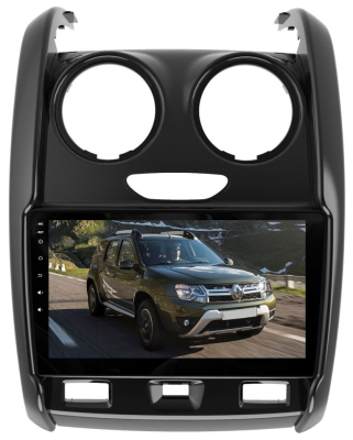 Штатное головное устройство Renault Duster 2010+ на Android 8.1 Carmedia YR-9109-S9