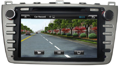 Штатное головное устройство Android 7.1 Newsmy KD-8001-P3-7-g серый для MAZDA 6 2007-2012