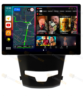 Штатная магнитола SsangYong Actyon New 2013-2017 на Android 10, DSP, 4G, IPS, Carplay - Cardrox CD-4413-13 (11-13 дюймов)