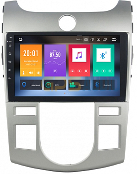 Штатное головное устройство для KIA Cerato II 2008-2013 (TD) с климат-контролем на Android 8.0 Carmedia KDO-9702-at