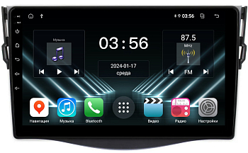 Штатная магнитола для Toyota Rav4 2006-2012 на Android 13 - FarCar (D/DX018-9M)