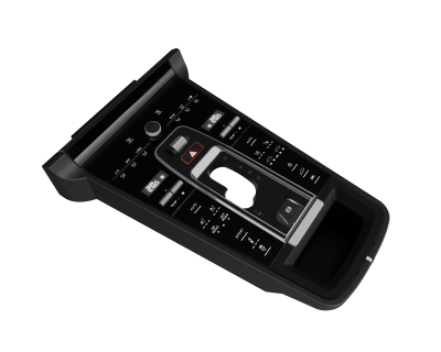 Центральная консоль для Porsche Cayenne 2010-2017 сенсорная бежевая. Только бензиновые машины  - Carmedia ZF-5023-BG