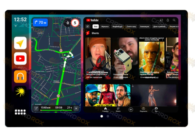 Штатная магнитола Renault универсальная на Android 10, DSP, 4G, IPS, Carplay - Cardrox CD-4459-13 (11-13 дюймов)