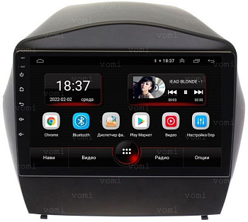 Штатная магнитола VOMI AK311R10-MTK-LTE-4-64 для Hyundai ix35 2009-2015 на Android 10