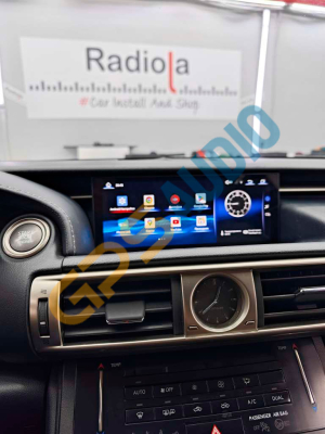 Монитор 10,25" Lexus IS 2013-2018 (комплектации с 7" монитором и шайбой) на Android 13 - Radiola RDL-LEX-IS low