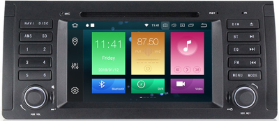 Штатное головное устройство BMW X5 2000-2006, 5-я серия 1996-2003, 7-я серия 1994-2001 на Android 10 Carmedia MKD-B739-P6