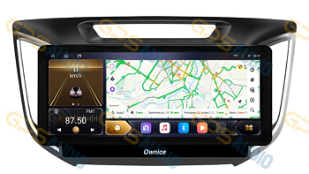 Штатная магнитола 12-14,6" для Hyundai Creta 2016-2020, 2020+ (стиль LUX ONE) - Carmedia OL-1701