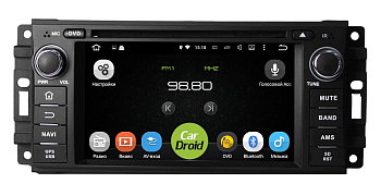 Штатная магнитола Roximo CarDroid RD-2201D для Jeep, Doodge, Chrysler (Android 9.0) DSP Штатная магнитола Roximo CarDroid RD-2201D для Jeep, Doodge, Chrysler (Android 9.0) DSP