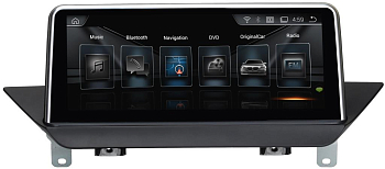Монитор BMW X1 E84 (2009-2015) для комплектаций без экрана (12,3") на Android 10 - Radiola TC-6219