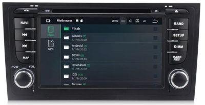 Штатное головное устройство AUDI A6 1998-2004 C5, ALLROAD 1998-2006 C5 на Android 10 Carmedia MKD-A790-P6