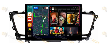 Штатная магнитола Kia Carnival 3 2014-2020 на Android 10, DSP, 4G, IPS, Carplay - Cardrox CD-4801-13 (11-13 дюймов)