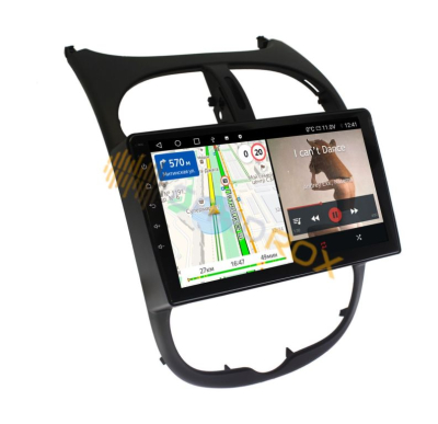 Штатная магнитола Peugeot 206 на Android 11 - Cardrox CD-4614M