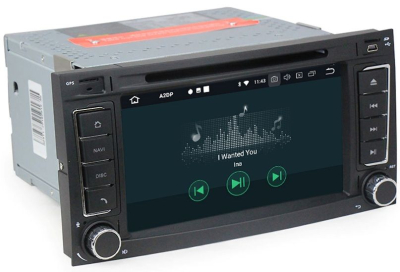 Штатное головное устройство Volkswagen Touareg 2002-2010, T5 Caravelle/Transporter 2003-2009, Multivan 2003-2015 на Android 10 Carmedia MKD-V730-P4N