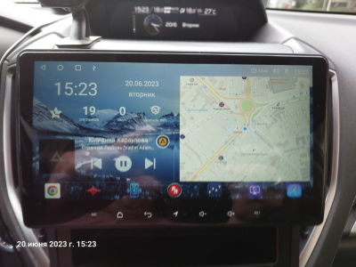 Автомагнитола штатная с 2K экраном RedPower 71663 Slim на Android 10 для Subaru Forester SK/S14 (03.2018-н.в.) Impreza GK (03.2016-12.2019) (рынок США)