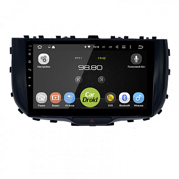Штатная магнитола Roximo CarDroid RD-2330F-N19 для KIA Soul 3 Navi, 2019- (Android 10) DSP