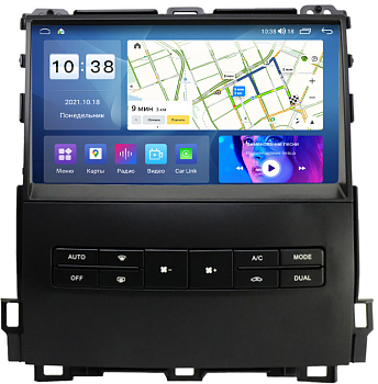 Магнитола для Lexus GX470 J120, Toyota Land Cruiser Prado 120 (климат управляется с экрана ГУ) на Android 11, 4G, Carplay - Parafar PF456LUX2UHD Магнитола для Lexus GX470 J120, Toyota Land Cruiser Prado 120 (климат управляется с экрана ГУ) на Android 11, 4G, Carplay - Parafar PF456LUX2UHD