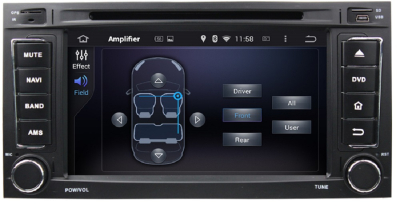 Штатное головное устройство Android 7.1 Newsmy KD-7006-P3-7 для VW Touareg(2002-2010), Multivan(2008-2012)