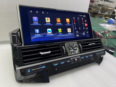 Магнитола для Toyota Land Cruiser 200 10.2015+ top на Android 12 - Carmedia ZH-T1269