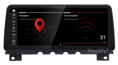 Штатная автомагнитола BMW 7 Series E70 F01 (2009-2012) CIC F02 (2012-2015) NBT  Carmedia XN-B1010H Android 10