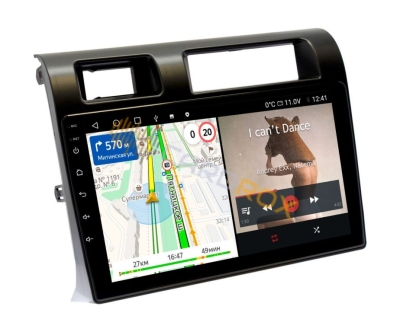 Штатная магнитола Toyota Land Cruiser J70/76 2010-2022 черный на Android 11 - Cardrox CD-4550M