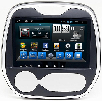 Головное устройство RENAULT Kaptur 2016+ на Android 9 CARMEDIA KR-9010-T8-at под климат Головное устройство RENAULT Kaptur 2016+ на Android 9 CARMEDIA KR-9010-T8-at под климат