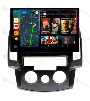 Штатная магнитола Hyundai i30 2008-2011 (кондиционер) на Android 10, DSP, 4G, IPS, Carplay - Cardrox CD-4360-13 (11-13 дюймов)