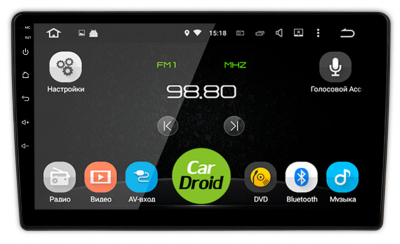 Штатная магнитола Roximo CarDroid RD-2201F для Jeep, Chrysler, Dodge