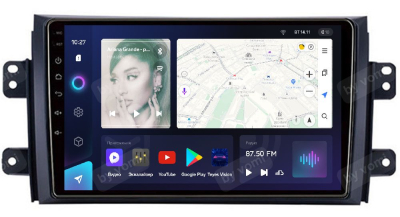 Штатная магнитола TEYES CC3L/CC3/CC3 2K для Suzuki SX4 07.2006-03.2016 на Android 10 TEYES-CC3-427R9