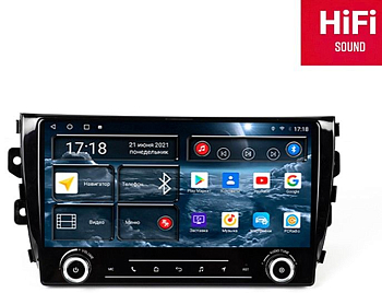 Автомагнитола штатная Redpower K75122 на Android 10 для Zotye T600 1-поколение (03.2014-02.2021)