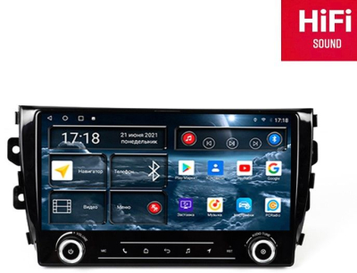 Автомагнитола штатная Redpower K75122 на Android 10 для Zotye T600 1-поколение (03.2014-02.2021)