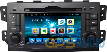 Штатное головное устройство KIA MOHAVE 2008-2015 (HM) на Android 8.1 CARMEDIA KR-7010-T8
