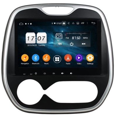 Штатное головное устройство Renault Kaptur 2016+ климат на Android 9.0 Carmedia KD-9627-P6