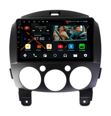 Штатная магнитола Mazda 2, Demio 2007-2014 на Android 11, DSP, 4G, IPS / QLED 2K, Carplay - Cardrox CD-4086