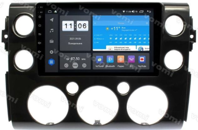 Штатная магнитола VOMI ZX576R9-7862-LTE-4-64 для Toyota FJ Cruiser 2006-2018 на Android 10
