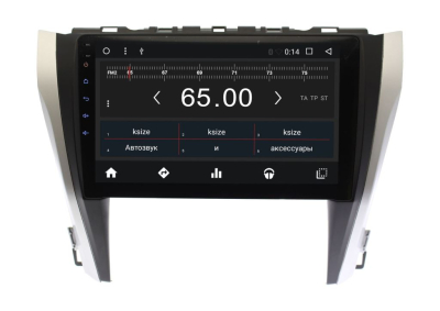 Штатная автомагнитола Wide Media WM-CF3012NB-1/16 для Toyota Camry 2015-2018 на Android 7.1