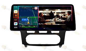 Штатная магнитола Ford Mondeo 4 2007-2010 дорестайл (кондиционер), черная на Android 10, DSP, 4G, IPS, Carplay - Cardrox CD-4893-12 (12 дюймов)