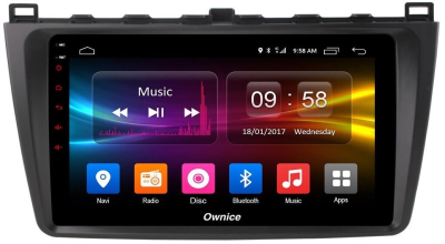 Штатная магнитола для Mazda 6 2007-2012 (GH) на Android 10 - Carmedia OL-9506-IJ