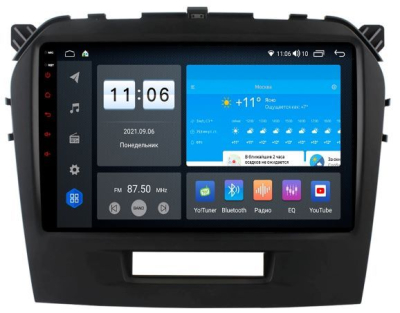 Штатная магнитола VOMI ZX345R9-7862-LTE-4-64 для Suzuki Vitara 2015+ на Android 10