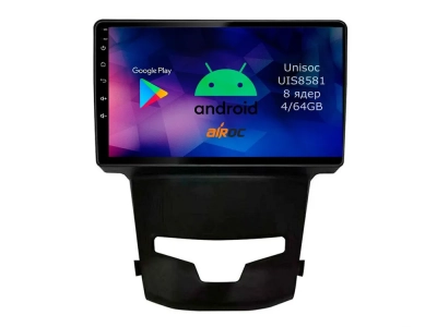 Штатная магнитола для SsangYong Korando / Actyon 2013-2024 на Android 14 - Airoc RMN-4012