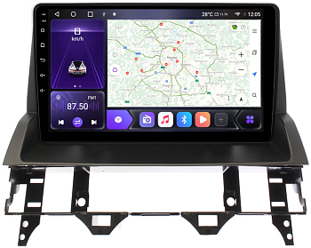 Штатная магнитола для Mazda 6 2007-2012 на Android 10, DSP, HDMI, Интерьерная подсветка - Carmedia SF-9506-B-D Штатная магнитола для Mazda 6 2007-2012 на Android 10, DSP, HDMI, Интерьерная подсветка - Carmedia SF-9506-B-D