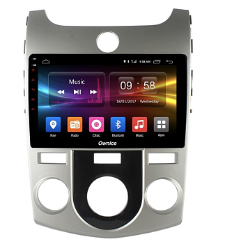 Штатная магнитола для KIA Cerato II 2008-2013 (TD) с кондиционером на Android 12 (14), (QLED/2K) - Carmedia OL-9736-M-NPQU