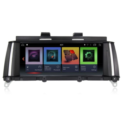 Штатная автомагнитола Bmw 5 F10, F11 2010-2013 CIC Carmedia MKD-B1008 Android 8.1 DSP