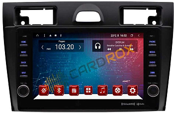 Головное устройство на Android 10 для Ford Fiesta 2005 - 2008 CARDROX FD-4358-TS10-4-64 с кнопками и DSP процессором