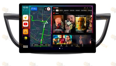 Штатная магнитола Honda CR-V IV 2012-2016 на Android 10, DSP, 4G, IPS, Carplay - Cardrox CD-4031-13 (11-13 дюймов)