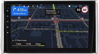 Штатная магнитола для Toyota RAV4 (XA50) 2018-2020 OEM GT10-1097 Android 10