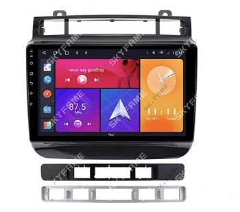 Штатная магнитола для Volkswagen Touareg II 2010-2018 (для RNS850) на Android 10, DSP, HDMI, Интерьерная подсветка - Carmedia SF-9107-H-D Штатная магнитола для Volkswagen Touareg II 2010-2018 (для RNS850) на Android 10, DSP, HDMI, Интерьерная подсветка - Carmedia SF-9107-H-D